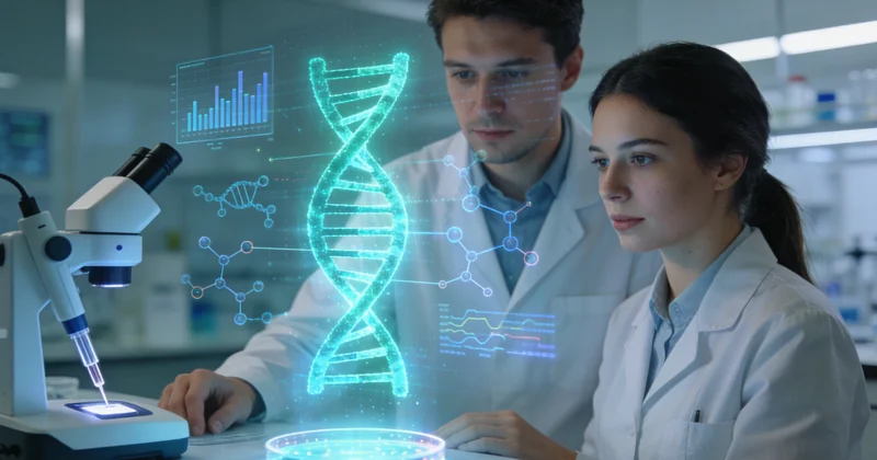 吐鲁番遗传咨询师向家庭讲解基因