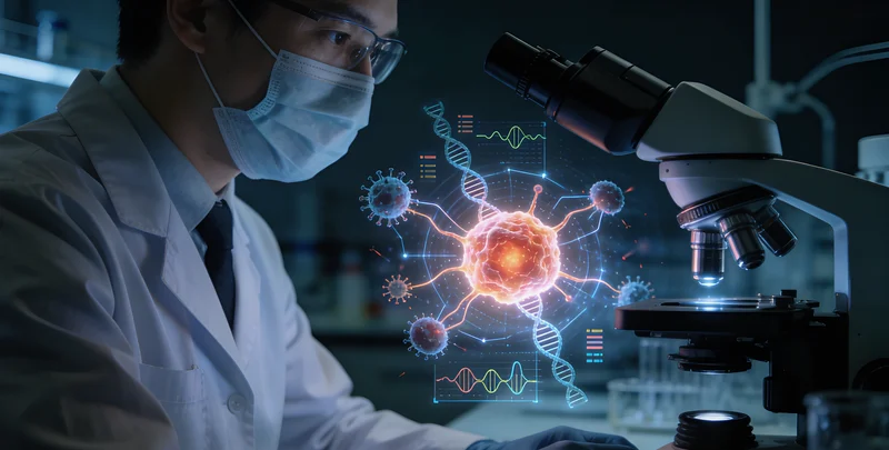 阆中医生向前列腺癌患者讲解基因