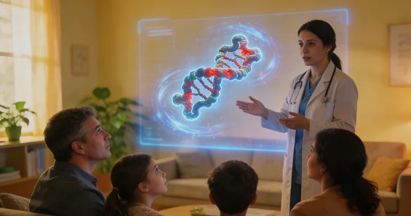 商丘家庭进行遗传咨询与图谱分析