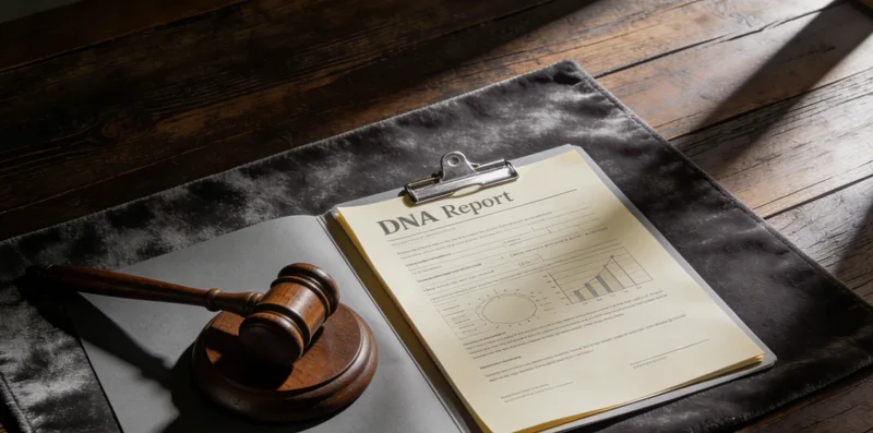 医生正在向咨询者解读检测报告的