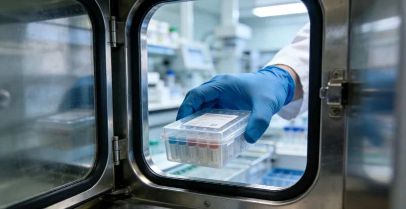 象征快速出报告的图标,旁边有时