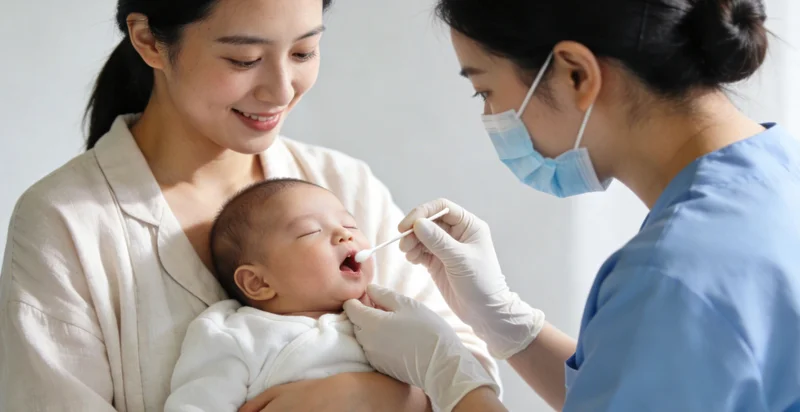 一位西宁家长在儿童医院焦急等待