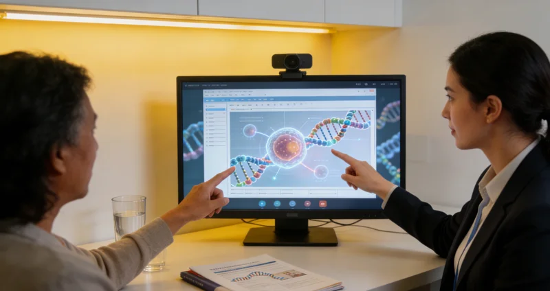 白城遗传咨询师为家庭解读基因检