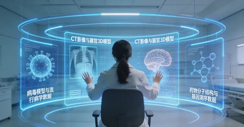 武汉医院护士为婴儿进行耳聋基因