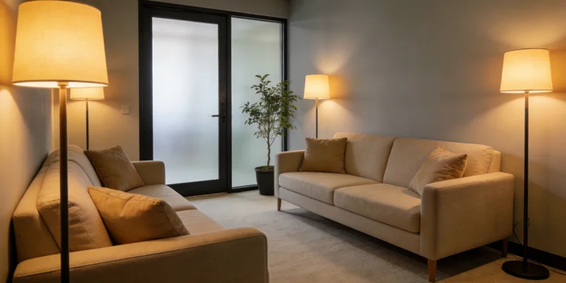 淮南市民在医疗咨询台前进行健康