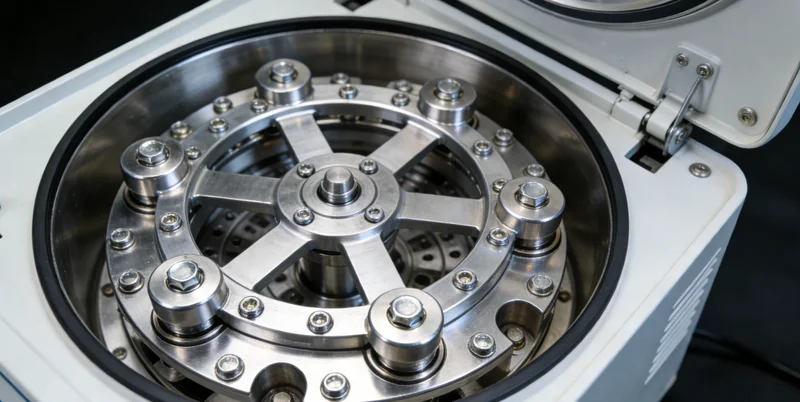 洁净明亮的现代化基因实验室，展