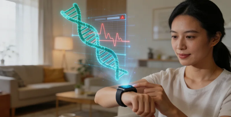 衡水市民在医院进行基因检测咨询