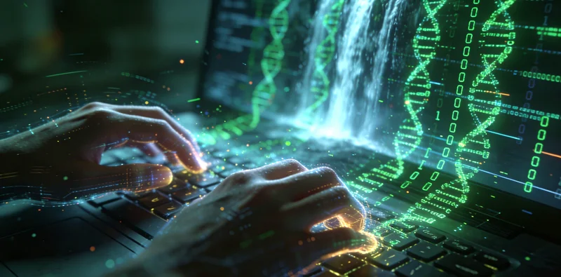 mNGS技术原理示意图，展示从