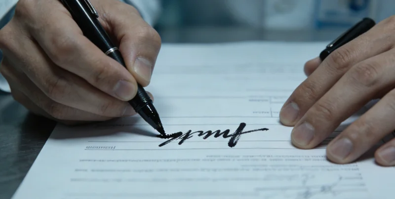 一位健康管理师正在与市民进行一