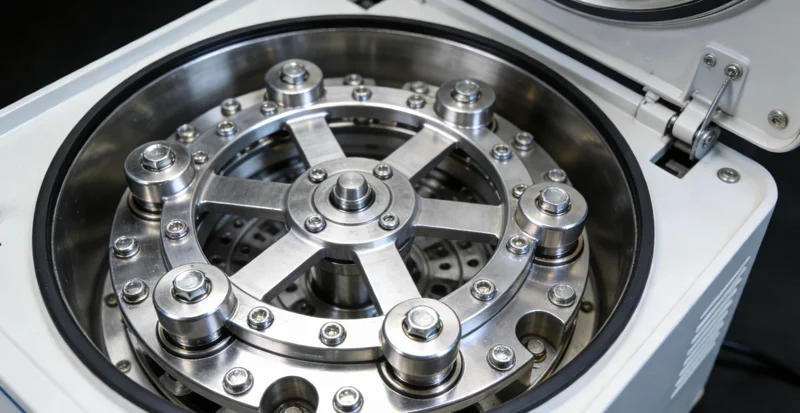 现代化基因检测实验室内部，技术