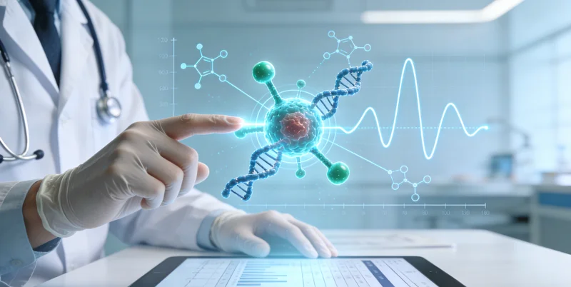 阜阳市民在医院进行遗传咨询场景