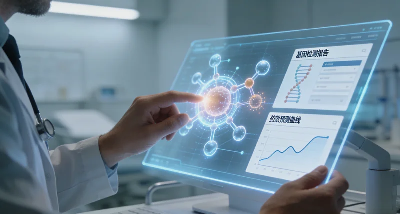 郑州年轻夫妇在医生指导下查看基