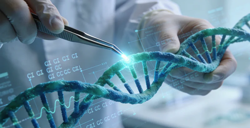 高通量基因测序实验室工作场景