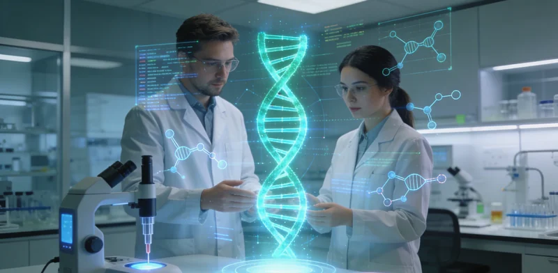 防城港医生与家庭进行遗传检测报