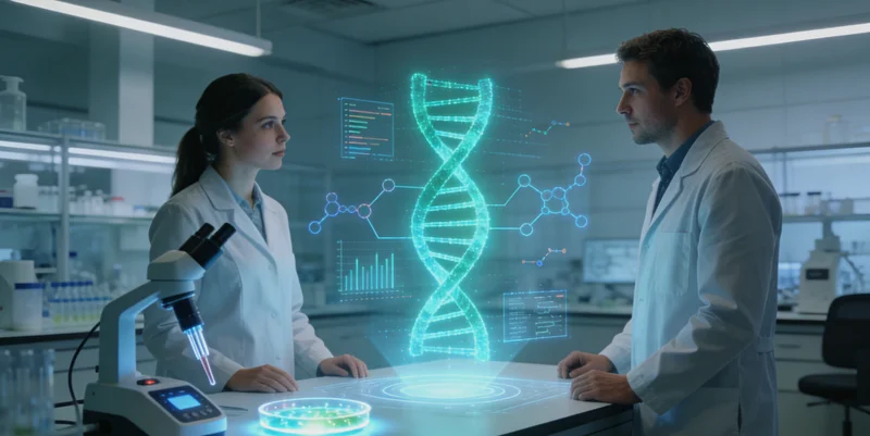 朝阳家庭与遗传咨询师共同查看耳