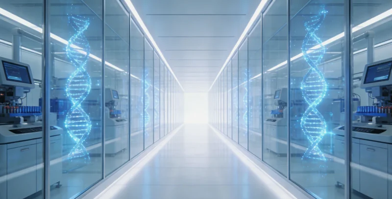 医护人员正在为患者进行鼻咽拭子