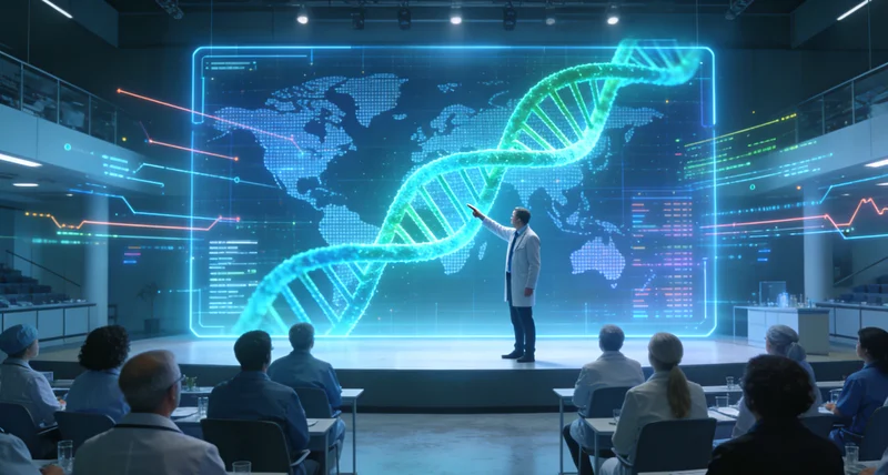 玉树遗传咨询师向家庭讲解基因报