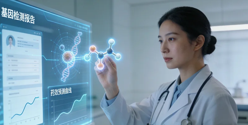 荆门家庭查看基因检测报告并与医