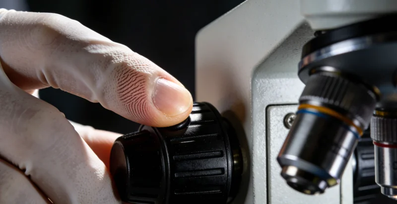 医生在办公室内与患者家属沟通，