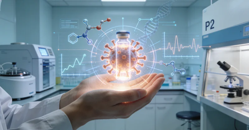 玉林实验室技术人员进行基因数据