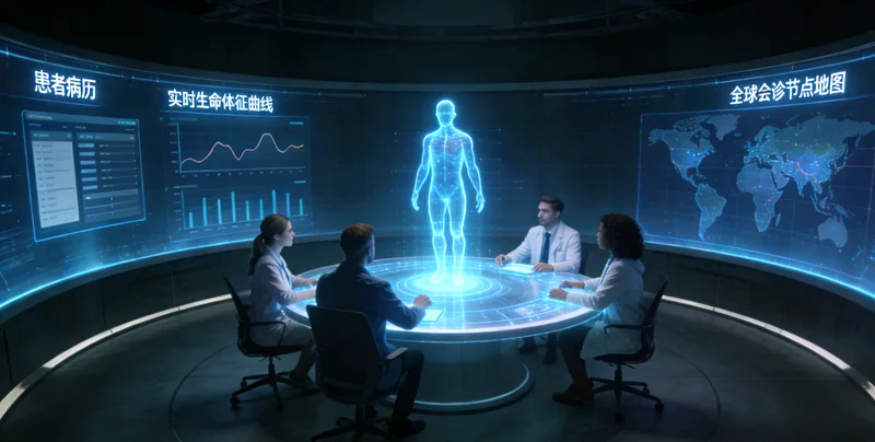 景德镇医生与患者进行遗传咨询沟