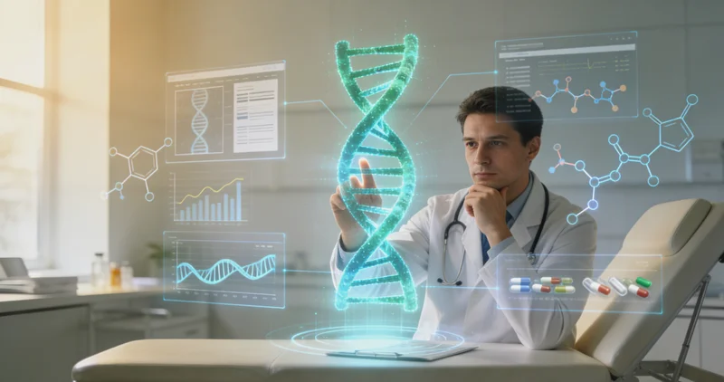 鹤壁家庭在医院进行遗传咨询场景