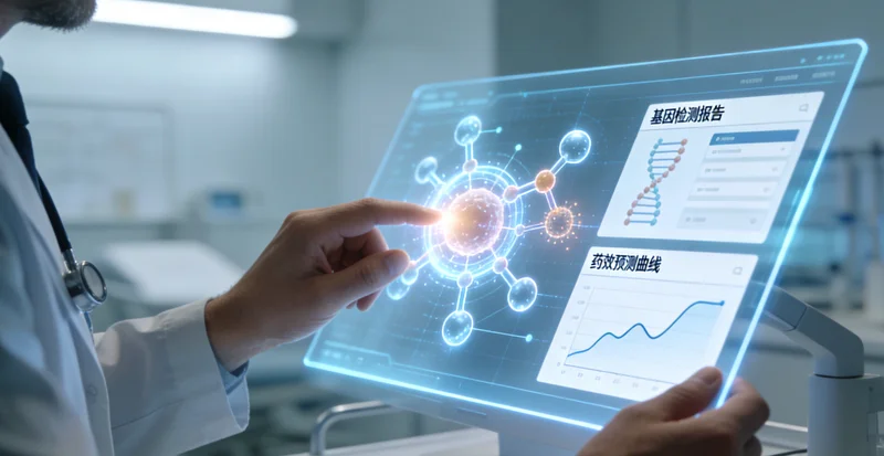专业实验室进行基因测序与数据分