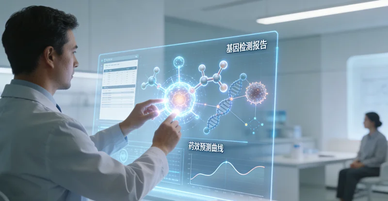 鹤壁市民在医院进行遗传咨询场景