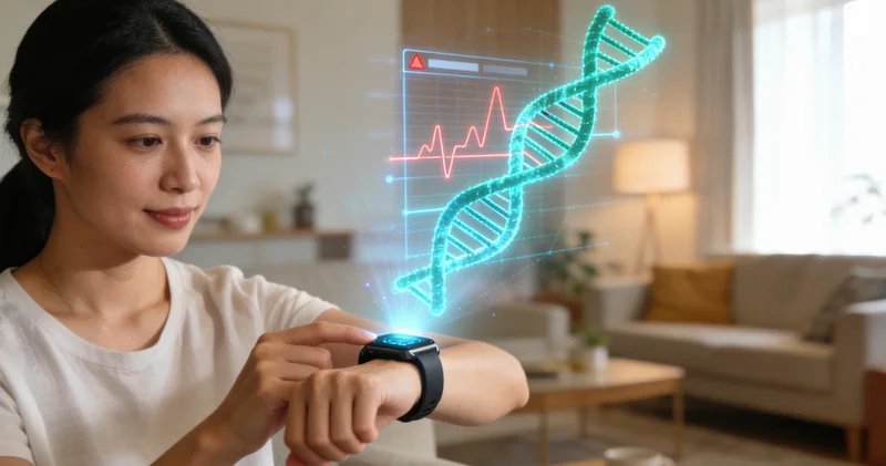 威海市民在医院进行基因检测采样