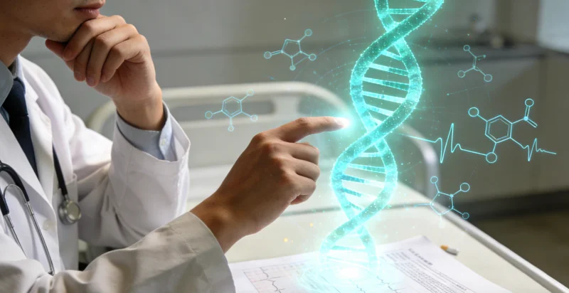 济南市民在医院向医生咨询家族听