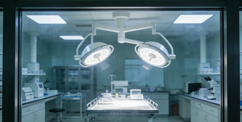 实验室技术人员正在进行精密的P