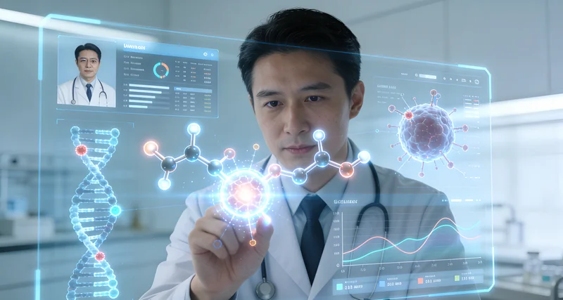 楚雄基因检测报告与DNA模型示