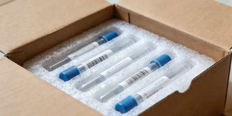 医生正在为咨询者详细解读基因检