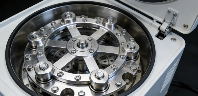 高通量测序实验室内部工作场景,