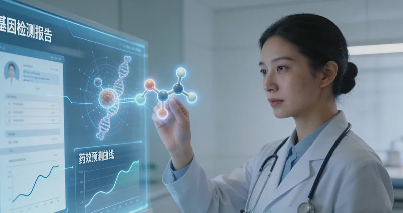 宜春医生向患者解读基因检测报告