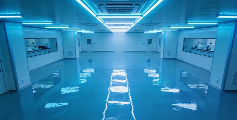 实验室技术人员操作精密仪器进行