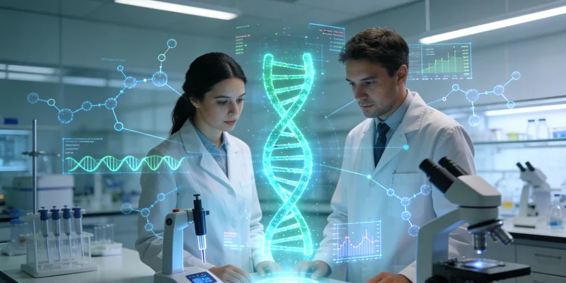 潮州家庭在医院进行遗传咨询场景