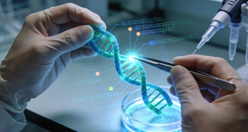 雅安母亲带孩子进行耳聋近视基因