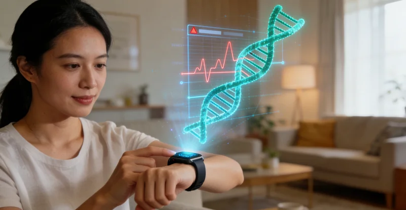 新余遗传咨询师为家庭讲解基因检