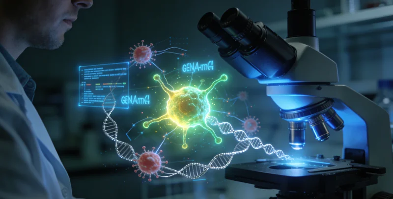 松原医院护士为市民进行基因检测