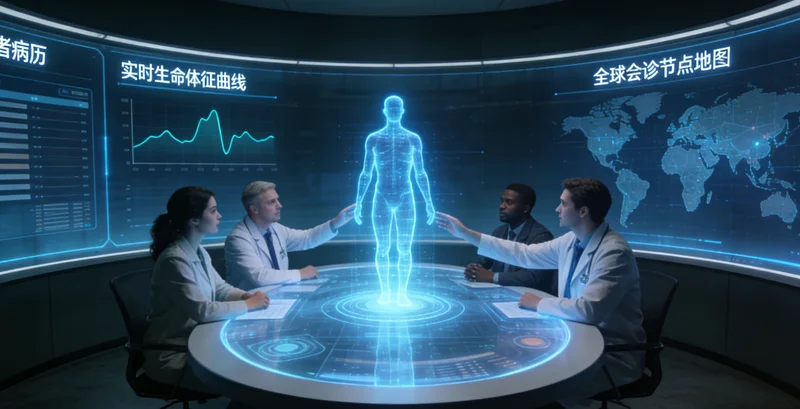 济宁家庭在医院进行遗传咨询