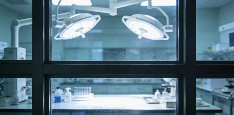 现代化分子诊断实验室内部,技术