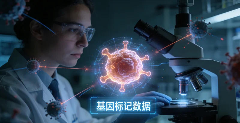 胡杨河合作实验室进行基因测序分