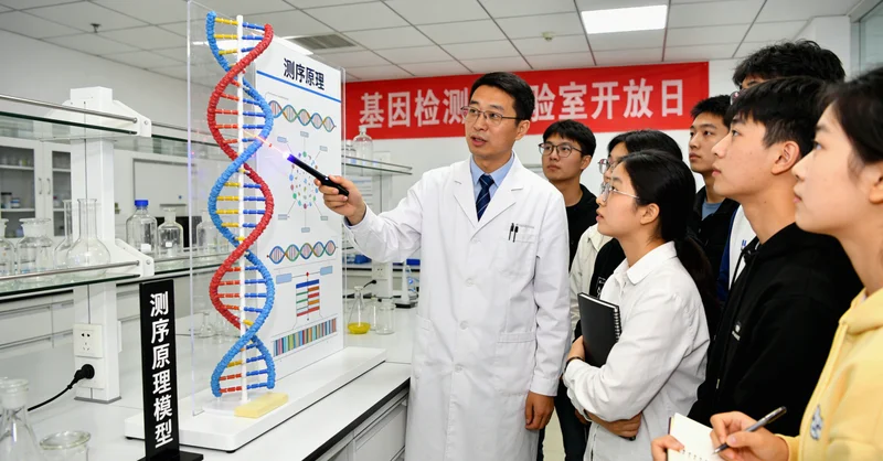 南京基因实验室高通量测序仪工作