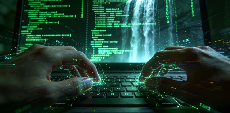 实验室中，技术人员正在操作高通