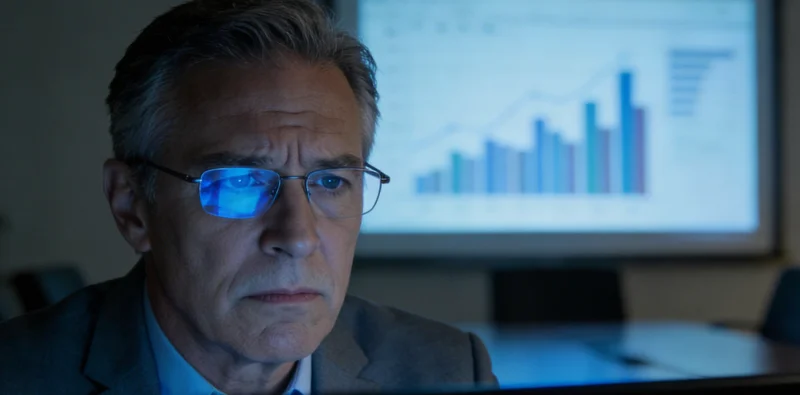 医生正在向患者家属解读基因检测