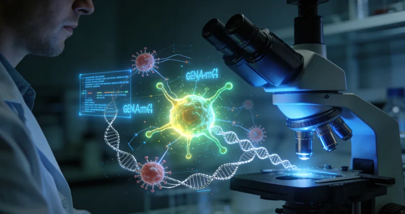 阜阳基因检测实验室科学家进行数