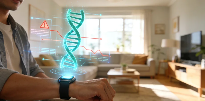 莱西市民查看并解读基因检测报告