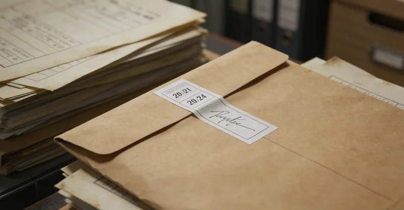 医生在办公室内，指着挂在灯箱上