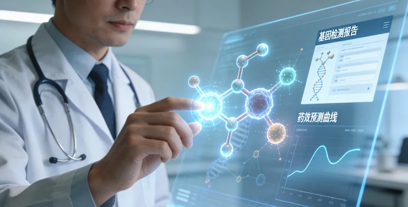 合肥医生在诊室向家庭讲解基因检